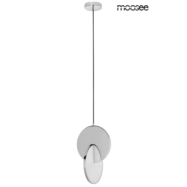 MOOSEE lampa wisząca DISCO srebrna